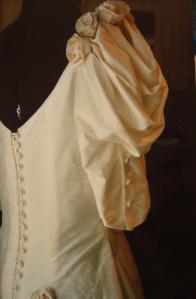 Sleeves are back in fashion in bridal wear, a great opportunity for some lovely designs as well as a practical way to cover up.